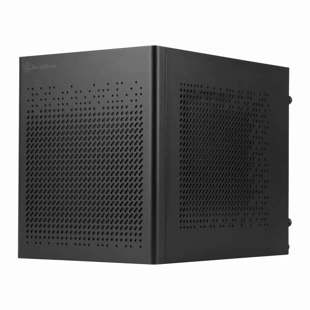 (image for) SilverStone SUGO 16 Compact Cube Mini-ITX Case Black (ATX PSU) - Click Image to Close